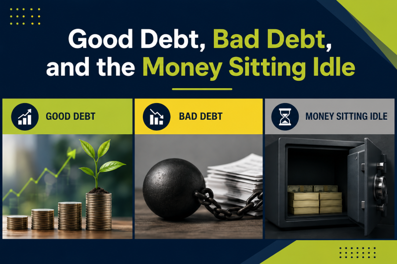 good-debt-bad-debt-and-the-money-sitting-idle