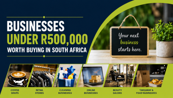 Businesses Under R500,000 Worth Buying in South Africa 