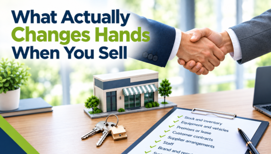 What Actually Changes Hands When You Sell